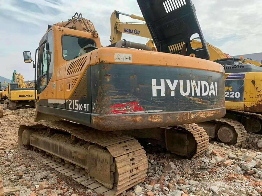 Hyundai 215-9 Excavadoras sobre orugas