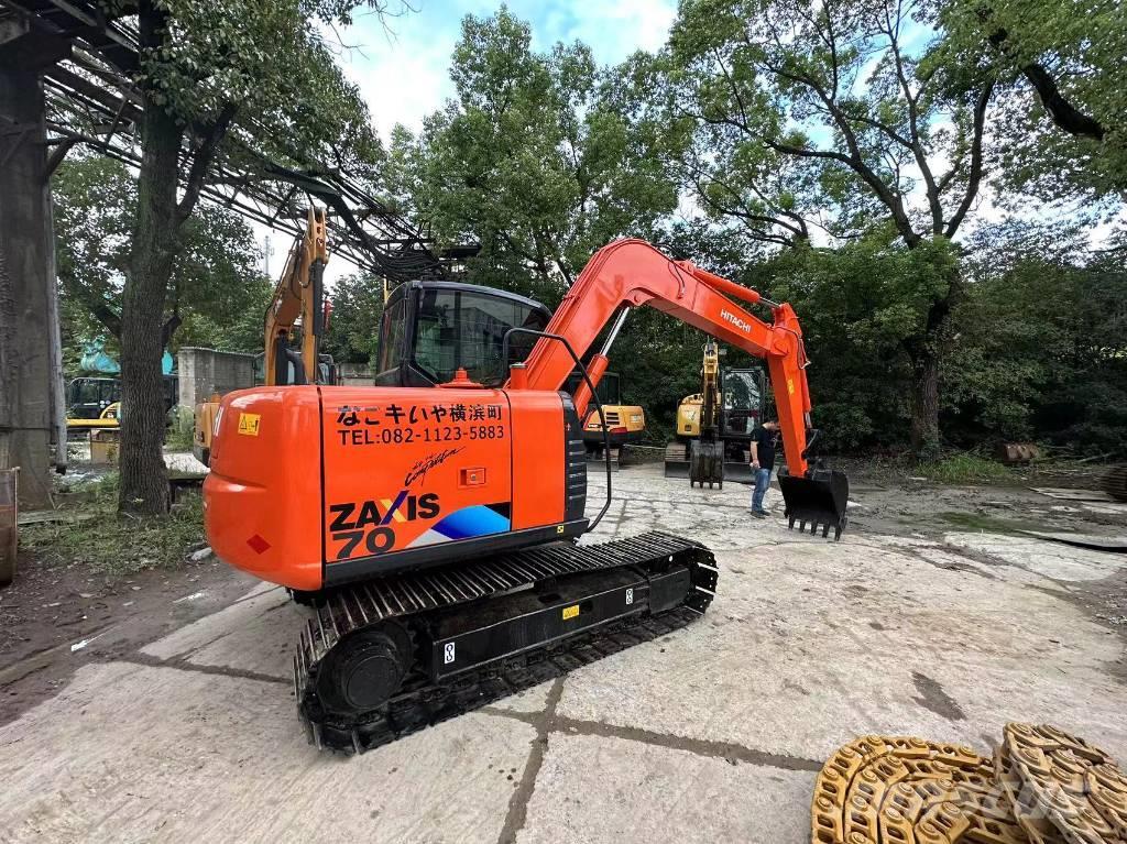 Hitachi 70 Excavadoras sobre orugas