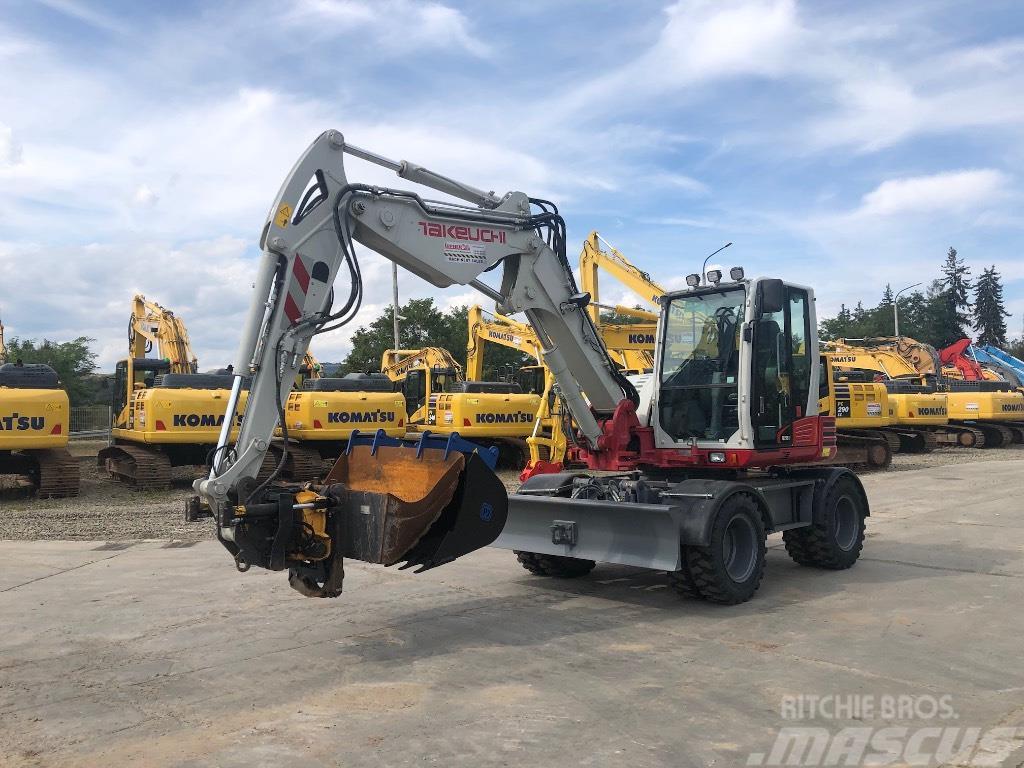 Takeuchi TB295W Excavadoras de ruedas