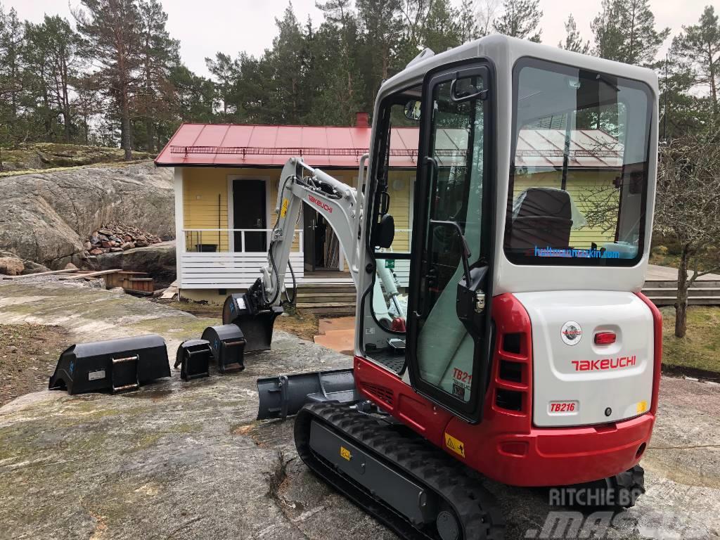 Takeuchi TB216 Miniexcavadoras