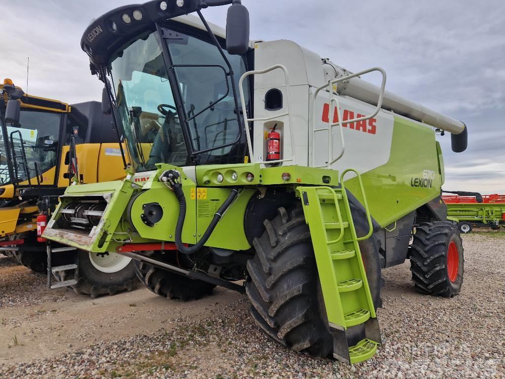 CLAAS Lexion 670 Cosechadoras combinadas