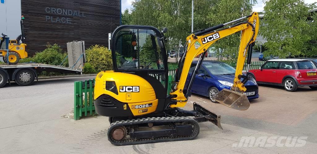 JCB 8026 Miniexcavadoras