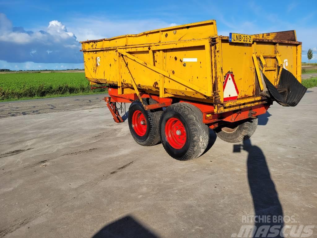 Cebeco 10 Ton Remolques con caja de volteo