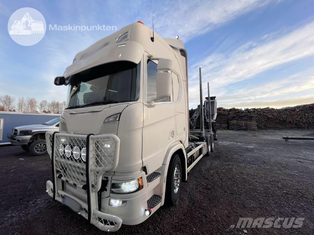 Scania R 650 Transportes de madera