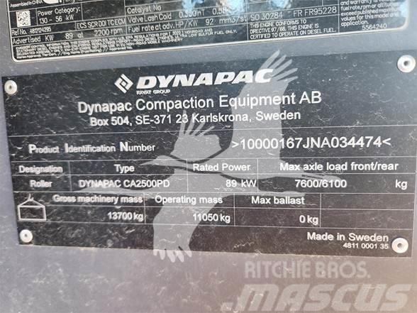 Dynapac CA2500PD Rodillos de un solo tambor