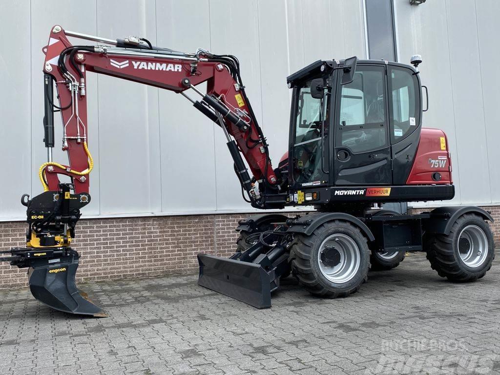 Yanmar B75W Excavadoras de ruedas