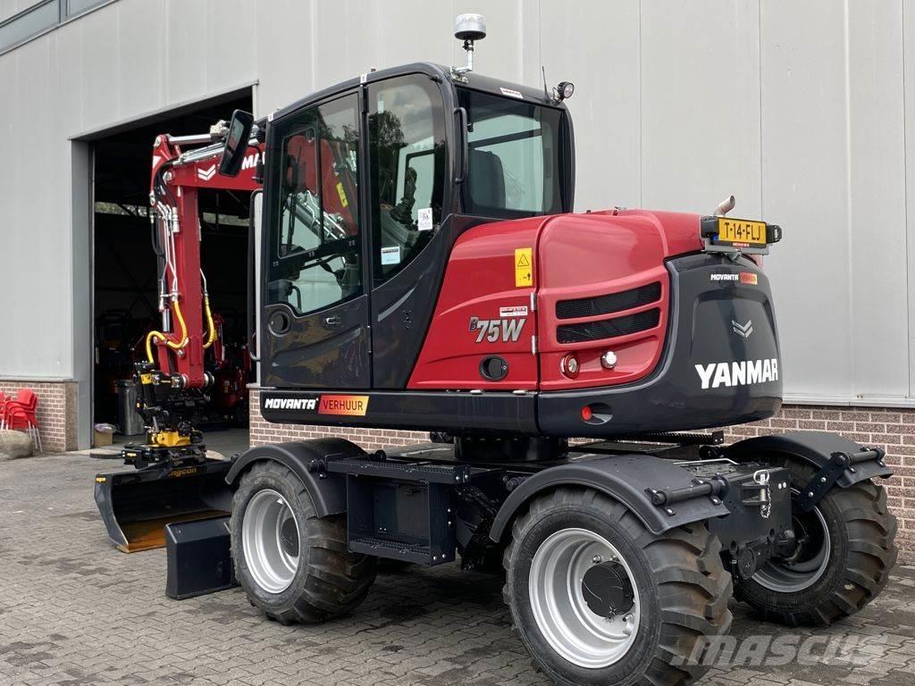 Yanmar B75W Excavadoras de ruedas