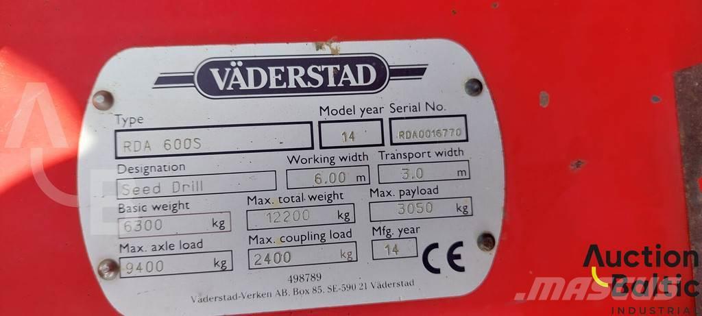 Väderstad RDA600S Perforadoras combinadas