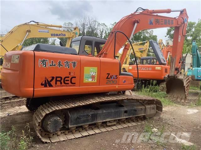 Hitachi ZX 200 Excavadoras sobre orugas