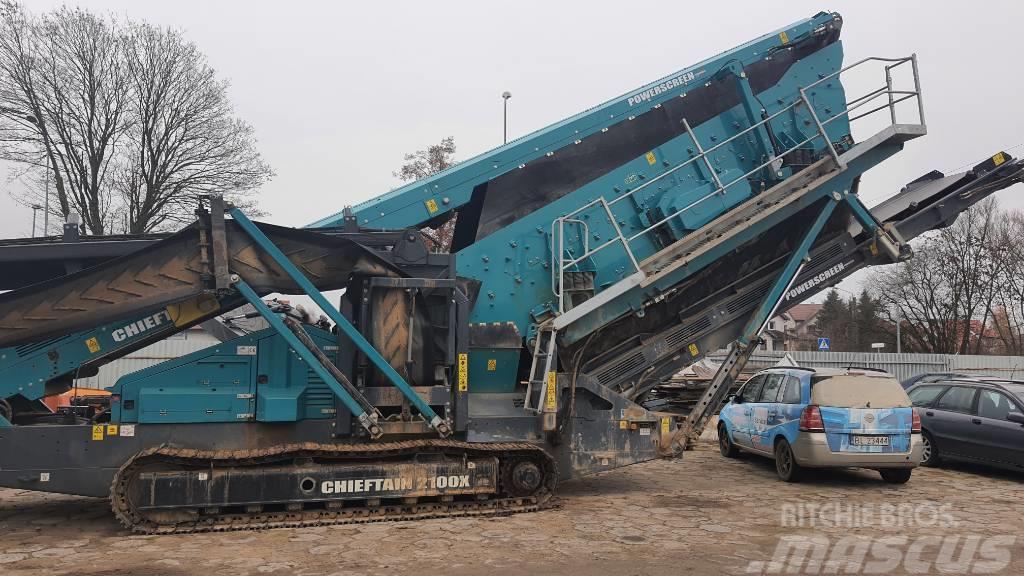 PowerScreen 2100 Cribas