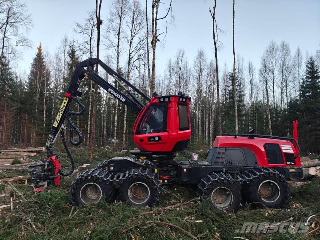 Komatsu 931 XC Cosechadoras