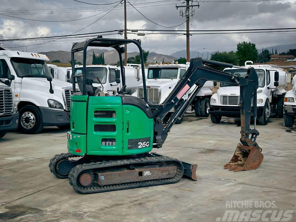 John Deere 26G Miniexcavadoras