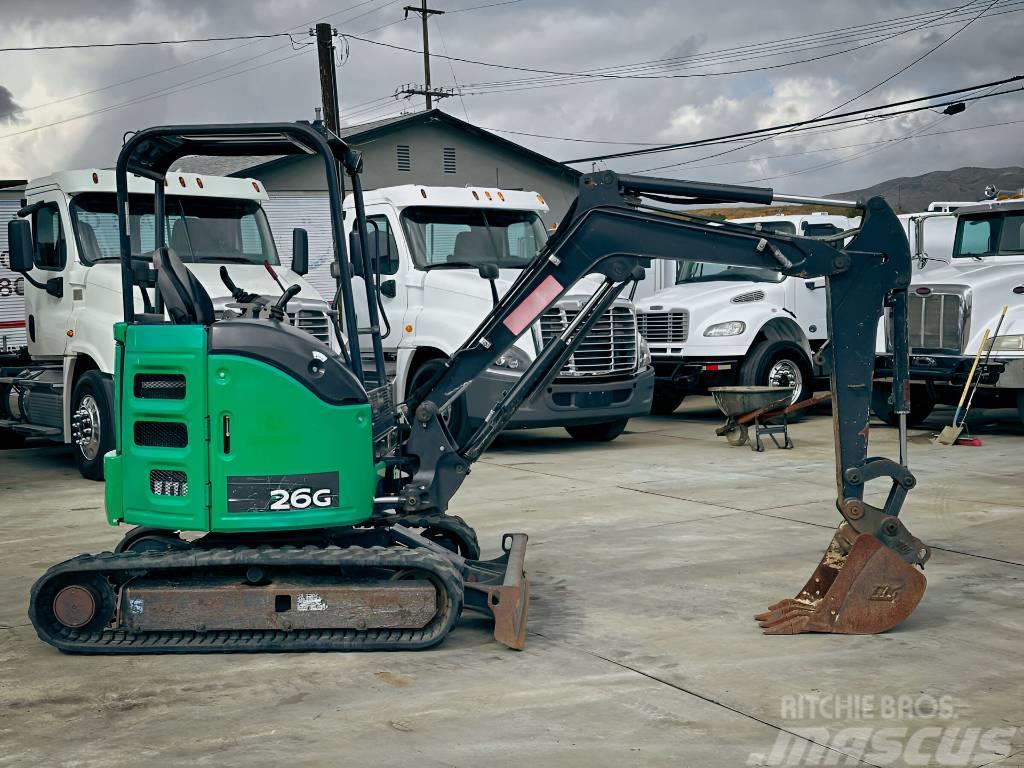 John Deere 26G Miniexcavadoras