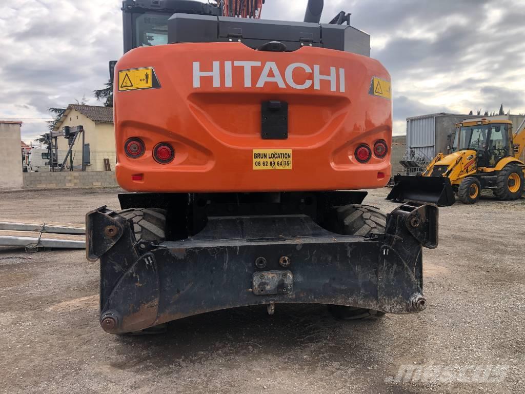 Hitachi ZX155W-7 Excavadoras de ruedas