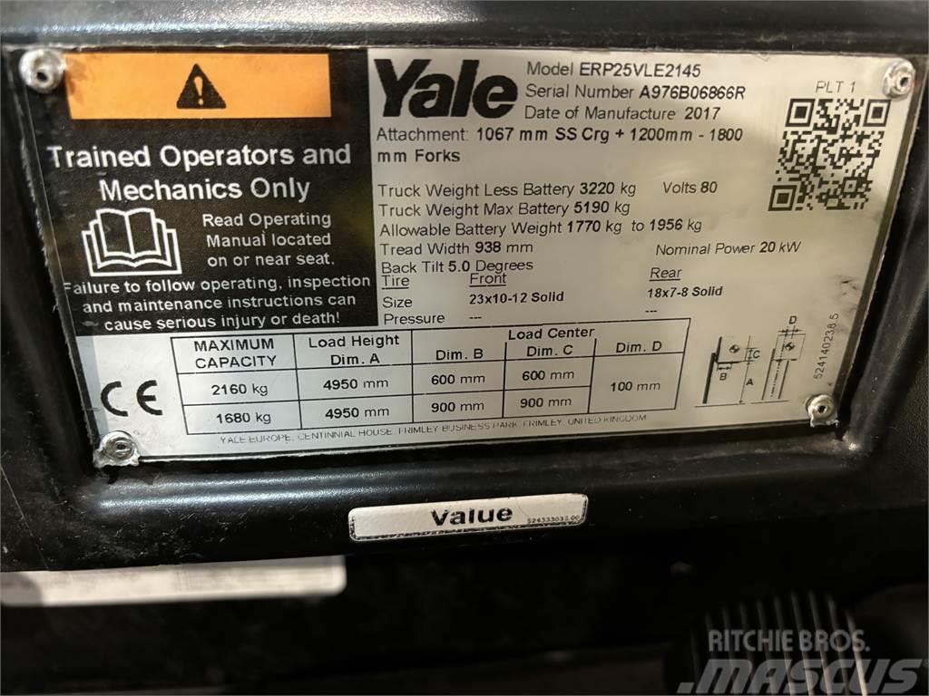 Yale ERP25VL Carretillas de horquilla eléctrica