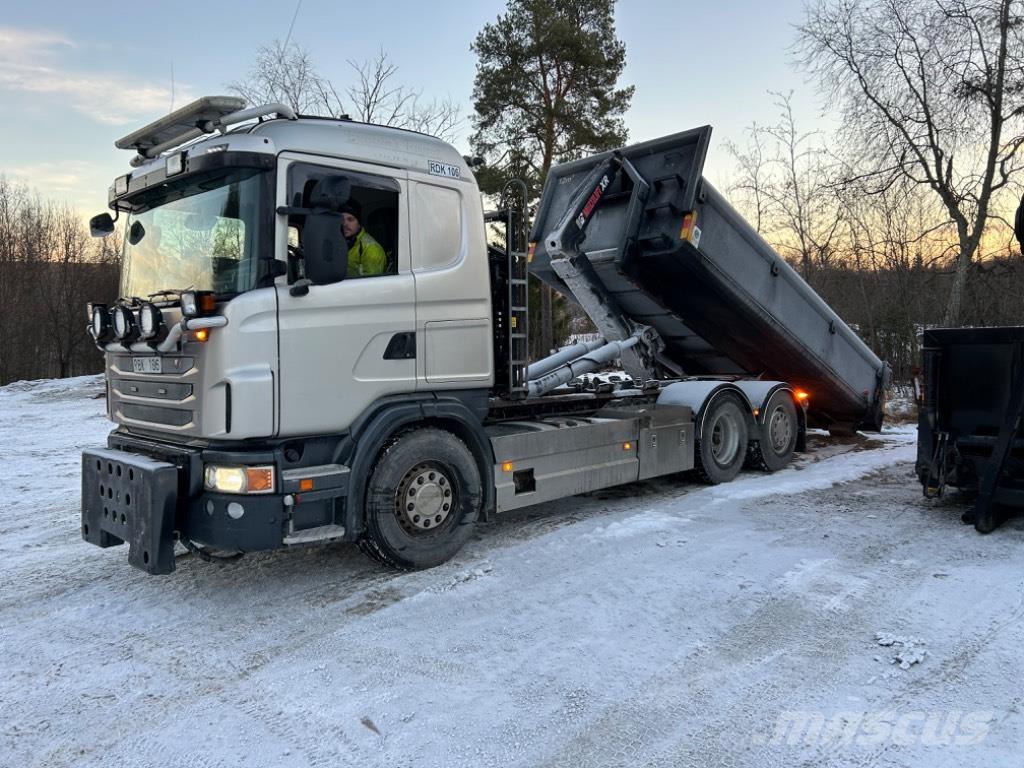 Scania G 480 Camiones elevadores de gancho