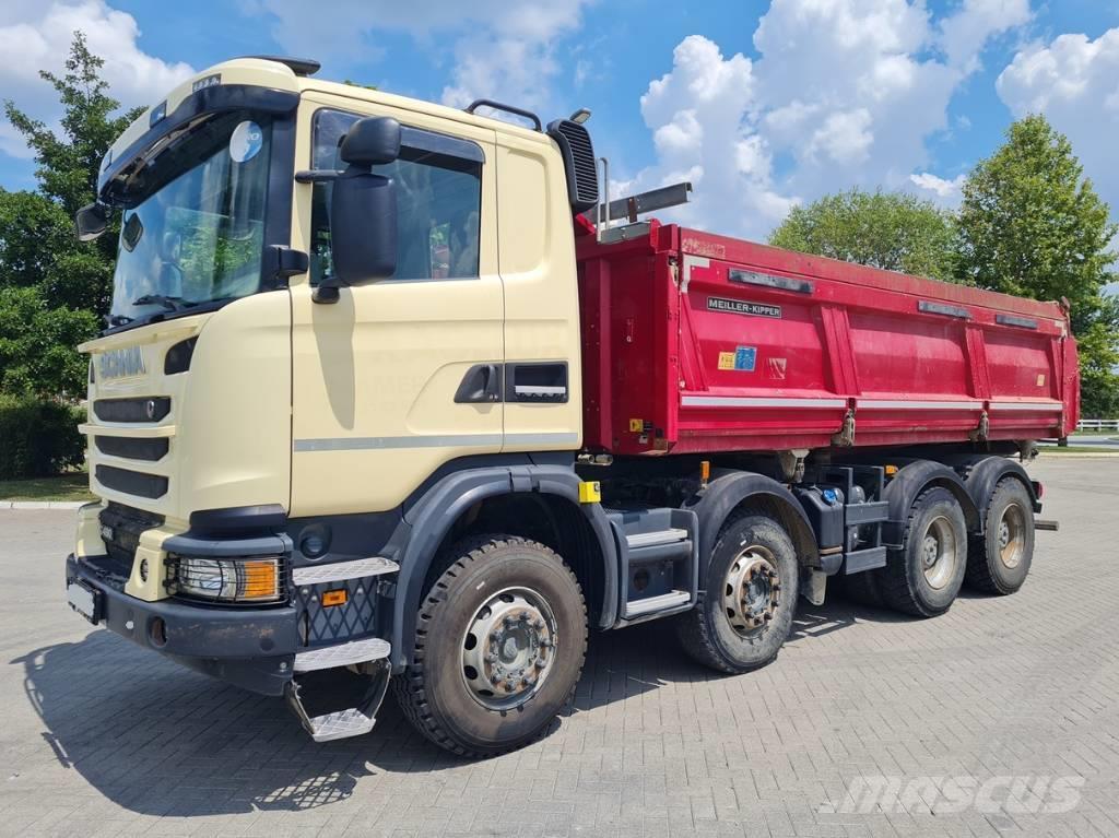 Scania G490 8X4 Bañeras basculantes usadas