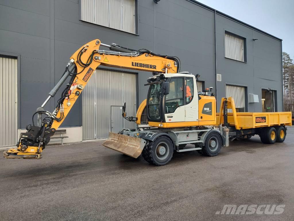 Liebherr 918 compact Excavadoras de ruedas