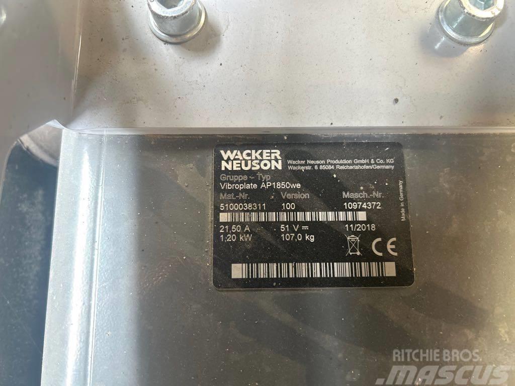 Wacker Neuson AP1850we Placas compactadoras