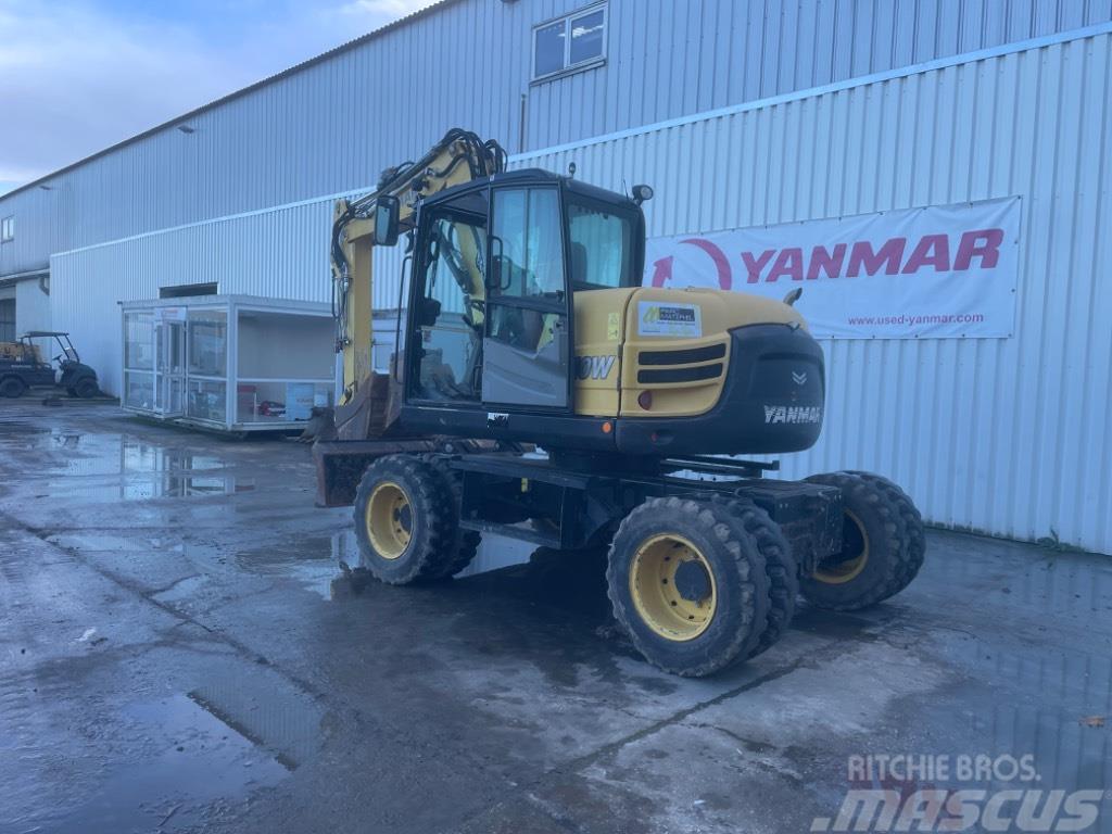 Yanmar B110W (40255) Excavadoras de ruedas