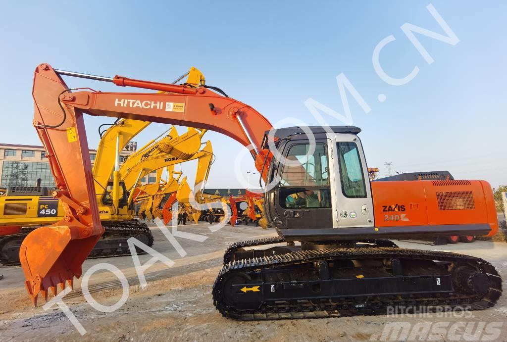 Hitachi ZX 240 Excavadoras sobre orugas