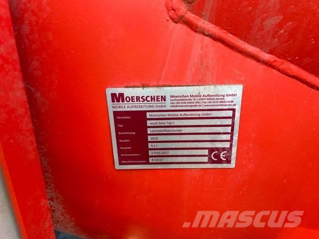  Moerschen Wash Bear Equipos de clasificación de desechos