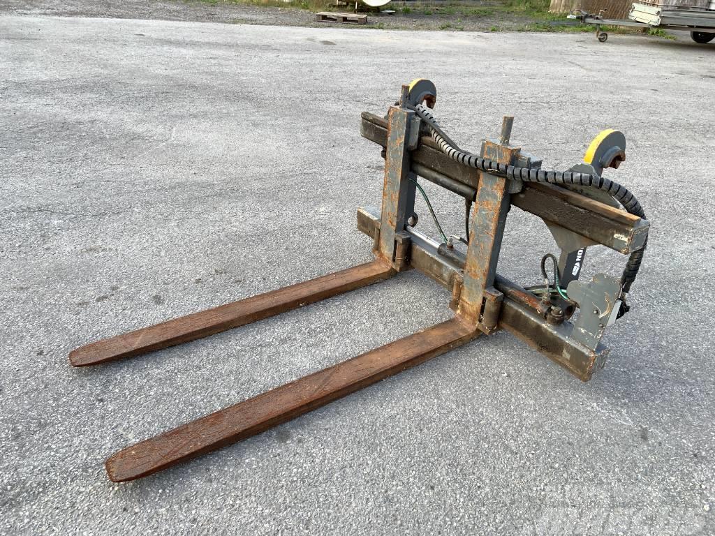 Norje hydrauliska pallgafflar 5,3 ton, side shift Horquillas