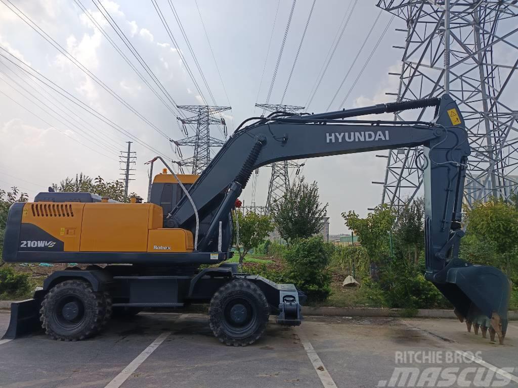 Hyundai R210W Excavadoras de ruedas