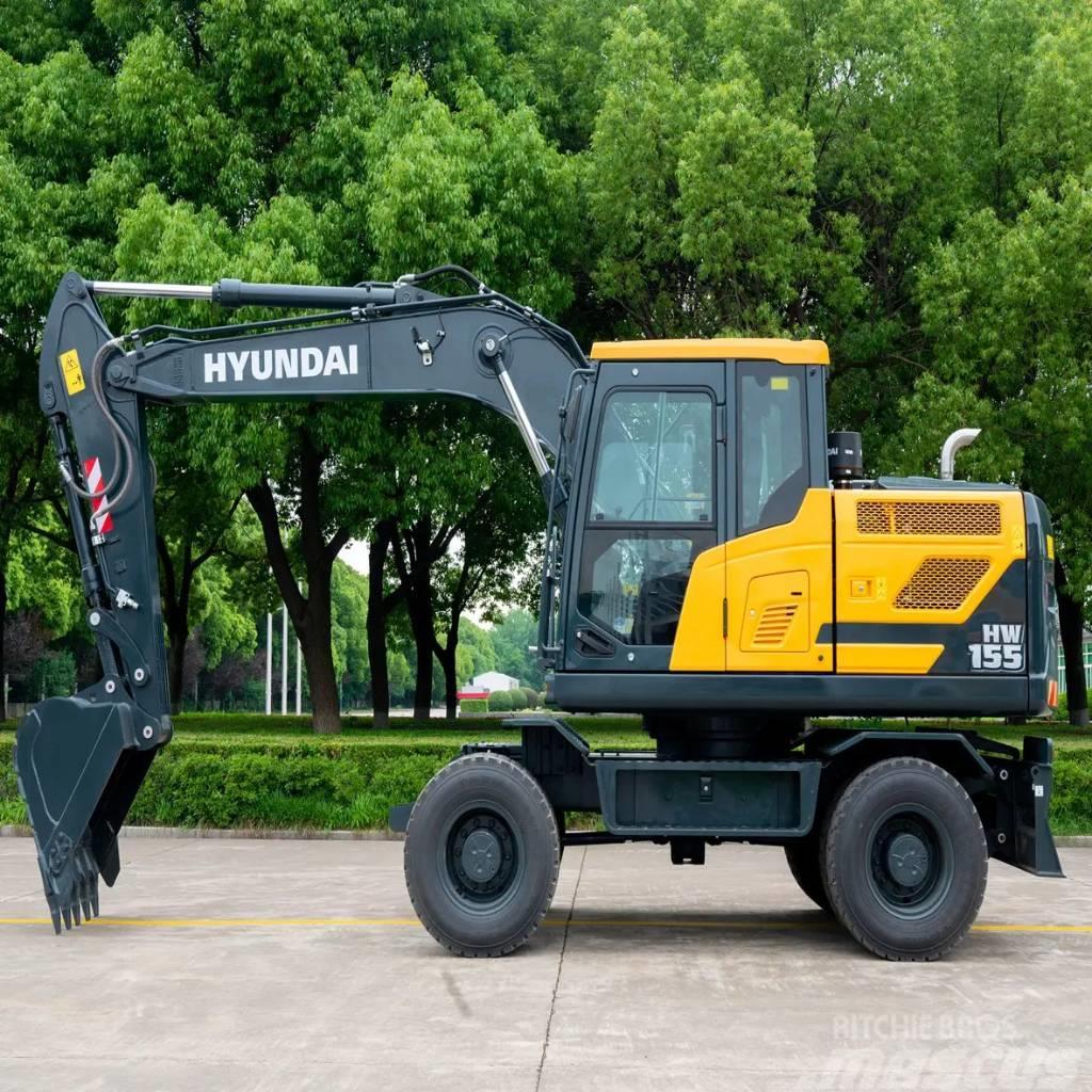 Hyundai HW 155 Excavadoras de ruedas