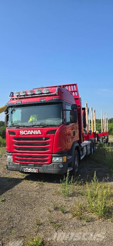 Scania N331 Transportes de madera