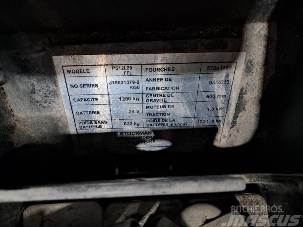  STOCKMAN PS12L29FFL Montacargas manual