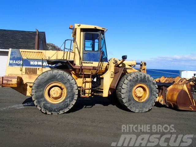 Komatsu WA 450 Cargadoras sobre ruedas