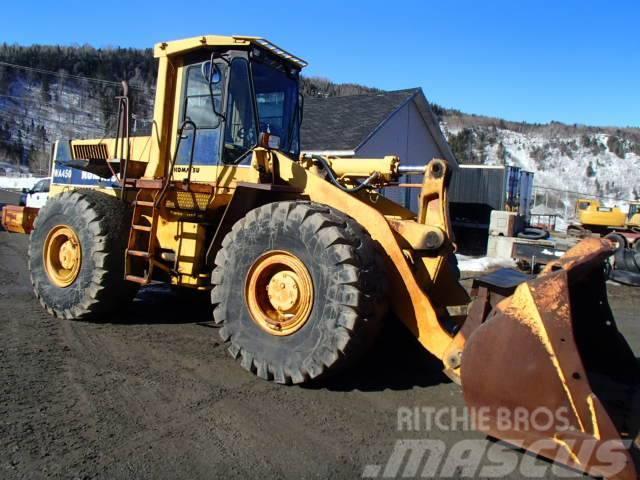 Komatsu WA 450 Cargadoras sobre ruedas