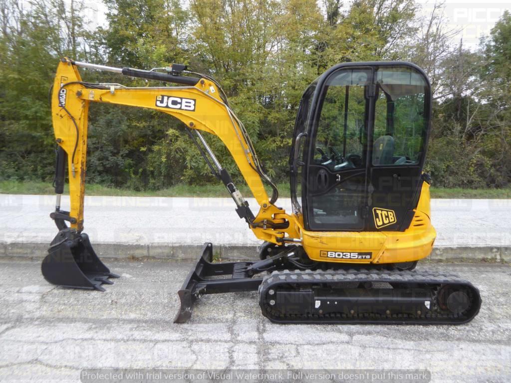 JCB 8035ZTS Miniexcavadoras