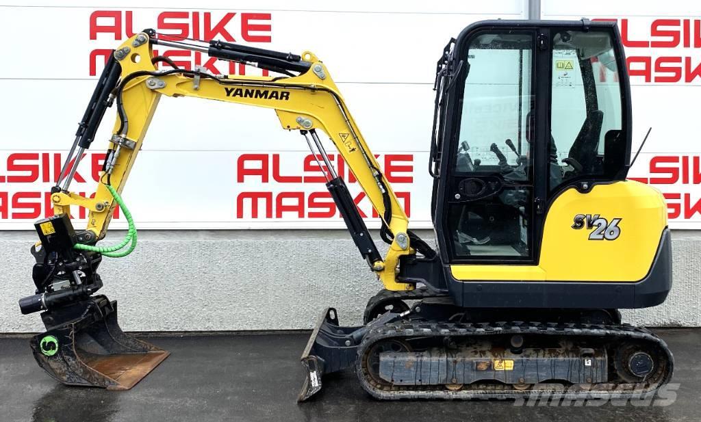 Yanmar SV 26 Miniexcavadoras