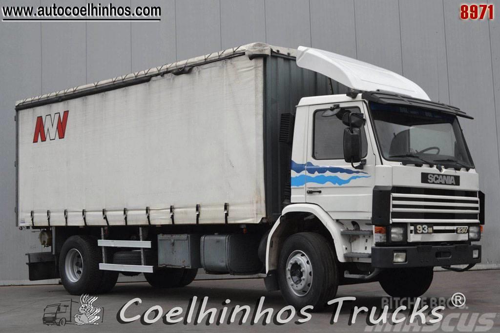 Scania 93M 230 Camiones de caja de lona