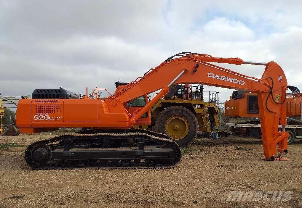 Daewoo 520 LCV Excavadoras sobre orugas