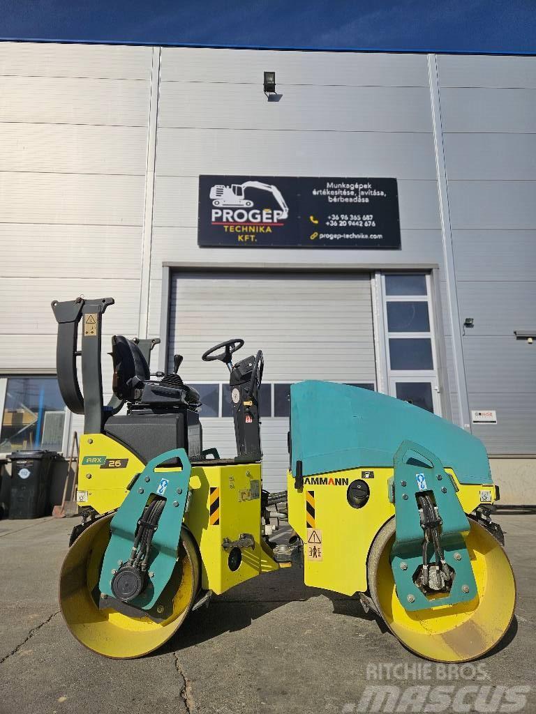 Ammann ARX 26 Rodillos de doble tambor