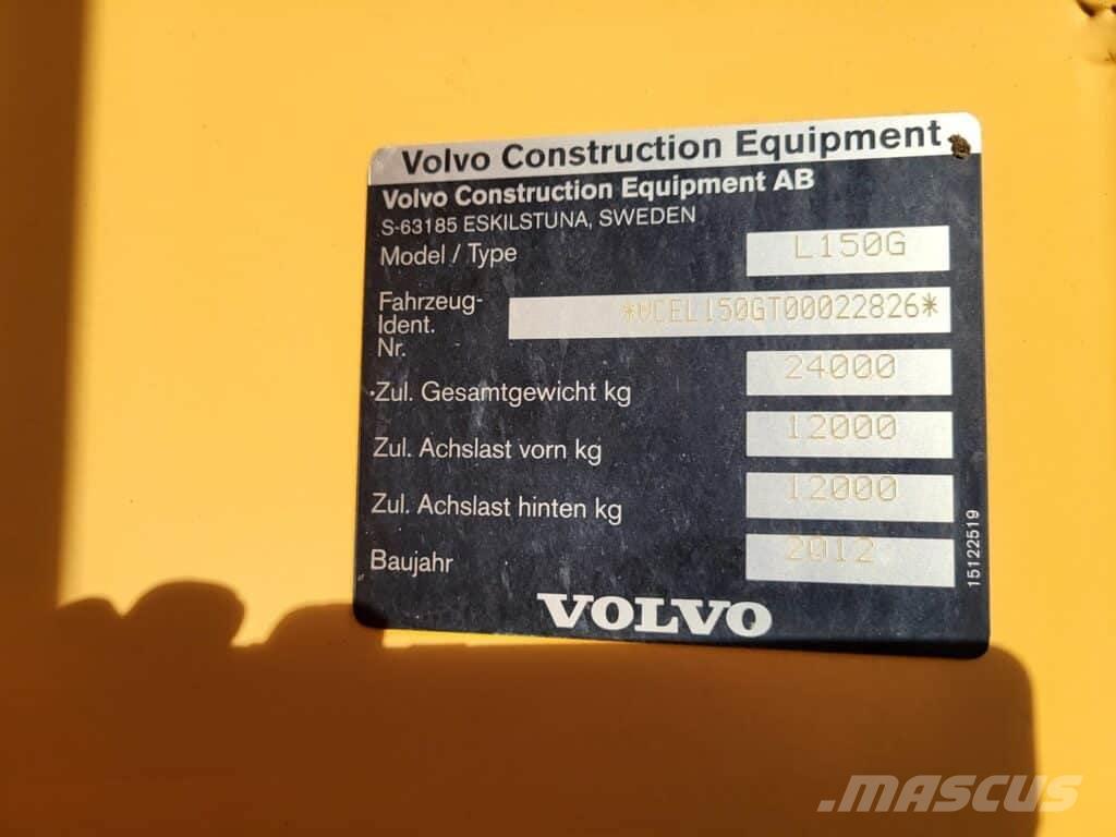 Volvo L150G Cargadoras sobre ruedas