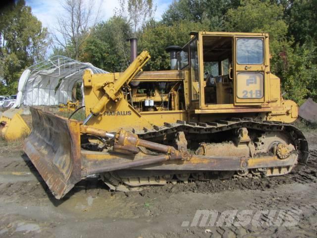 Fiat-Allis 21B Buldozer sobre oruga