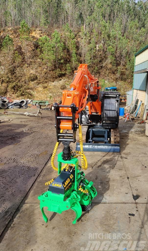 Hitachi ZX 210 Excavadoras sobre orugas