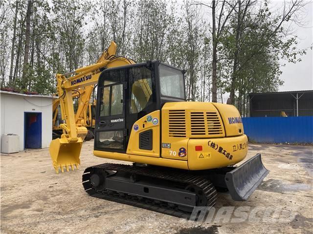 Komatsu PC 70 Excavadoras sobre orugas