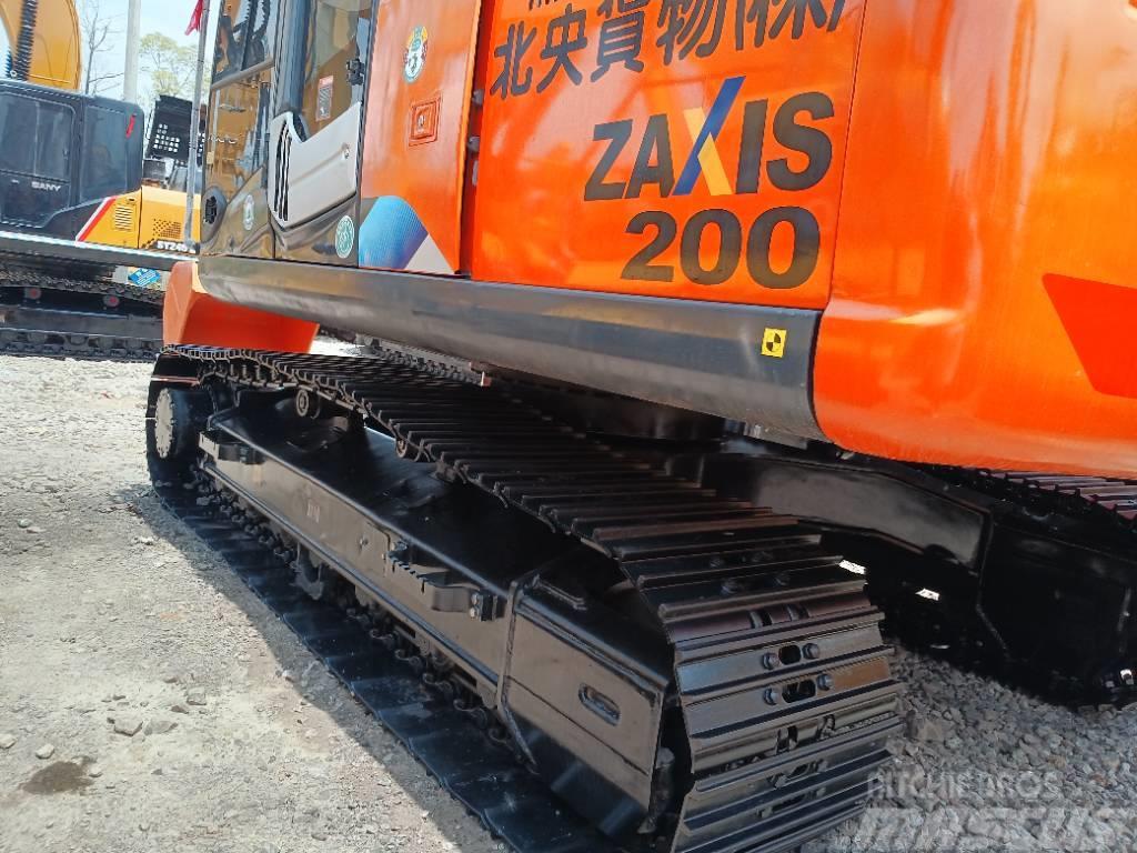 Hitachi ZX 200 Excavadoras sobre orugas