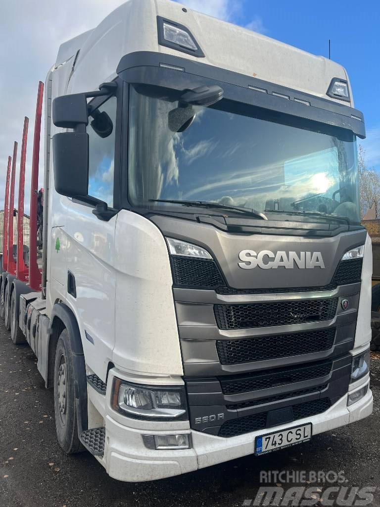 Scania R 560 Transportes de madera