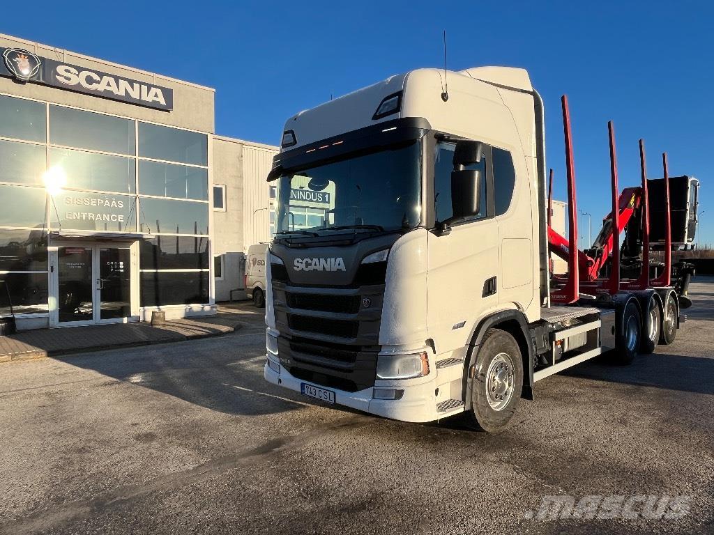 Scania R 560 Transportes de madera