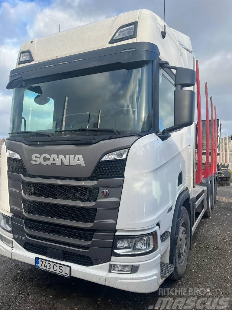 Scania R 560 Transportes de madera