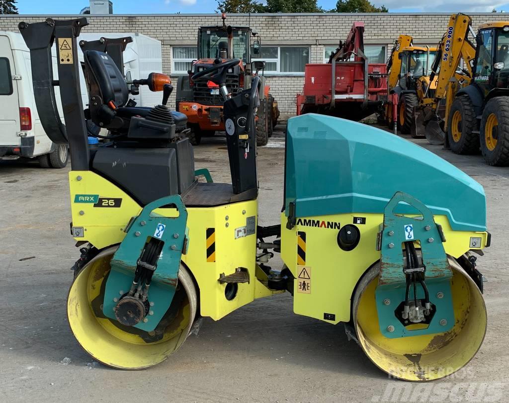 Ammann ARX 26 Rodillos de doble tambor