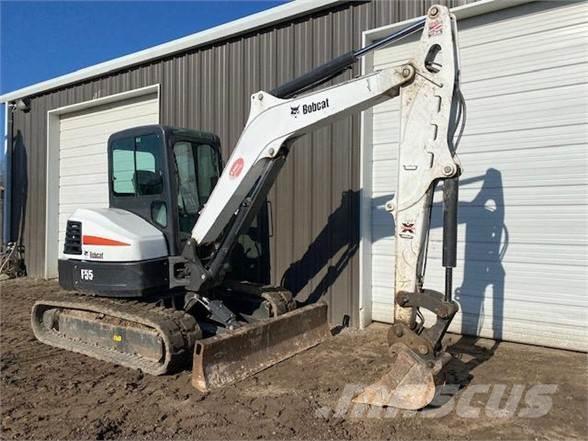 Bobcat E55 Excavadoras sobre orugas