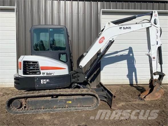 Bobcat E55 Excavadoras sobre orugas