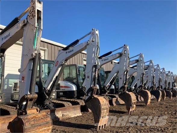 Bobcat E55 Excavadoras sobre orugas